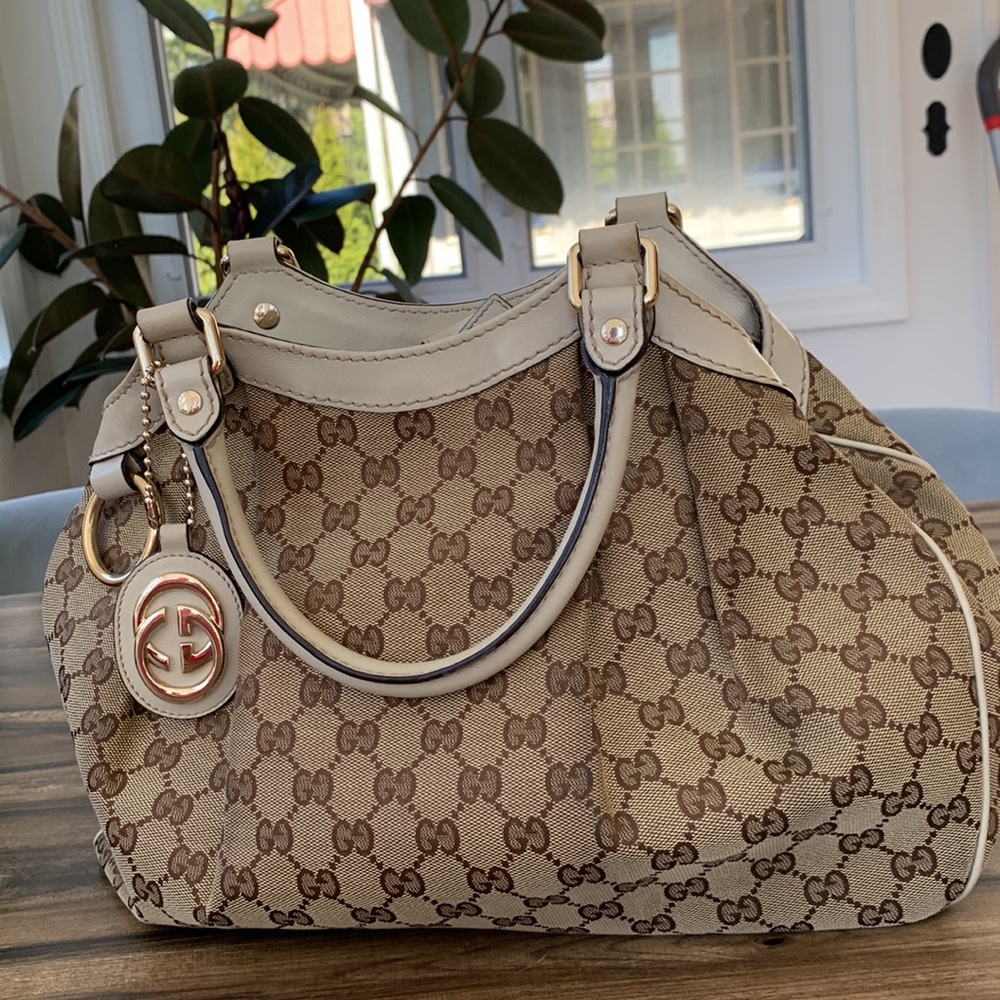 Gucci medium GG Sukey Tote (dust bag included) - very good shape